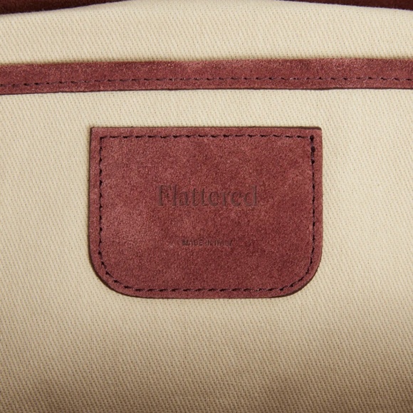Flattered Alva Suede Shoulder Bag Rust - Picture 4 of 15